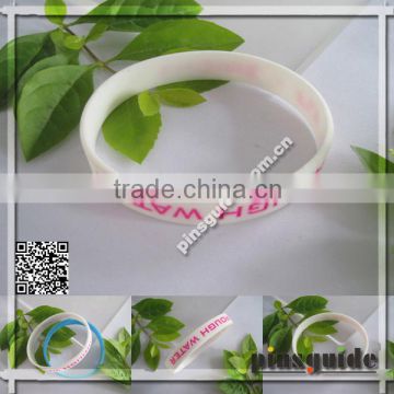 Supplier Soft PVC Glowing Personalized Wrist Band For Children's Day Gift