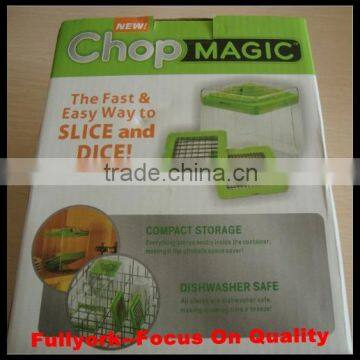 Fruit Chop Magic Twisting Vegetable Chop Slicer Manual Chopper Twist Slicer photo-6