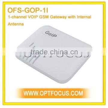 Low price 1 channel VOIP GSM Gateway with Internal Antenna