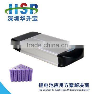 48V/10Ah 18650 li ion high rate rechargeable battery for E-bike, vehicle, UPS