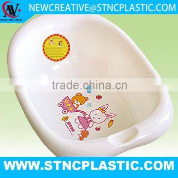 Infant Toddle Newborn Shower Non Slip Baby Bath anatomically shaped tub Onda Celeste cod