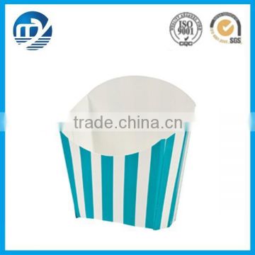 Disposable folding paper french fries box packaging box