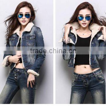 thick winter jean jacket lady sexy photo english