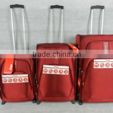 3PCS Trolley Suitcase Nylon Trolley Lugage Set 20 24 28