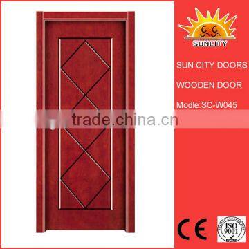 SC-W045 Italy Style Wooden Door with Modern Design