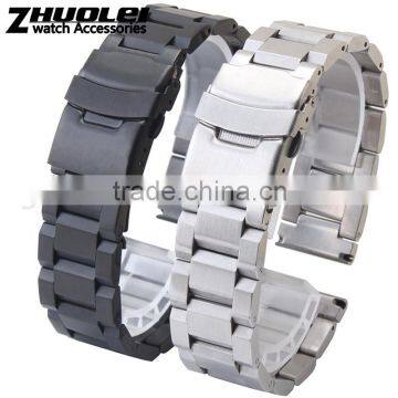 18|20|22|24mm high quality imported stainless steel watch bracelet for men's and women's Wholesale 3PCS