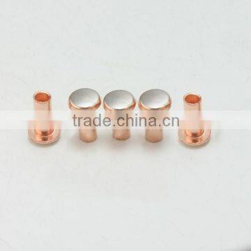 Contact Tips /AgCdO,AgCu Silver Contact Rivets With High Quality photo-3