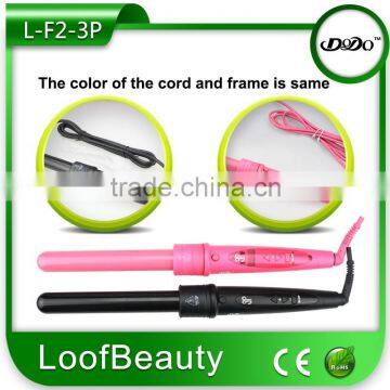 Professional New Magic Hair Curler Removable 3 in 1 Curling Wand Ceramic 3P Curling Iron With Glove Gift Box photo-3