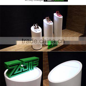 ZJF Shoe Store Wood Display Rack Small Boutique Display Stand photo-6