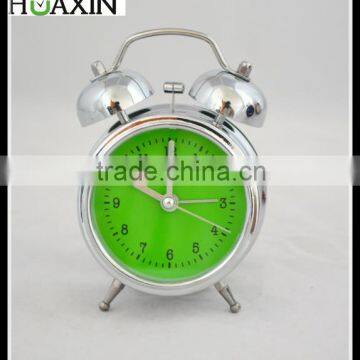 best selling interactive mantle analogue timeclock with color clock face for home decoration