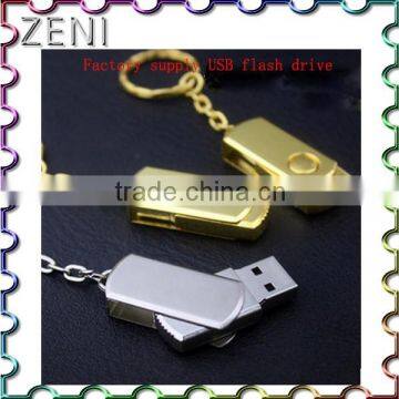 High quality USB 2.0 cable oem gold bar usb flash drive