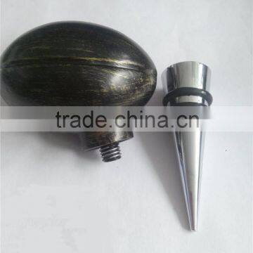 Popular Football Rugby Metal Wine Stopper Exist Mold photo-6