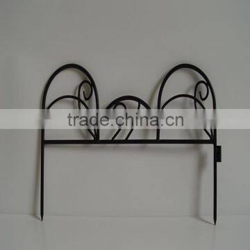 wrought iron garden wall fence