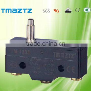 UL&RoHS ABS plastic 15A/250VAC micro pushbutton switches /limit switch & micro switch model Z-15GS-B