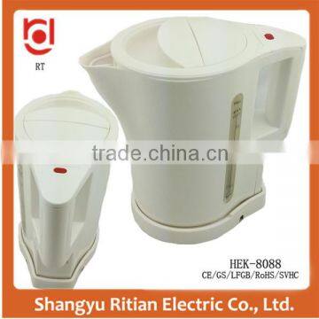 Cordless Immersed plastic electric kettle kitchen appliances kettle