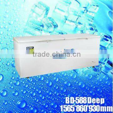 BD-788 Meat Freezer With Handle and Lock,big Capacity Single Double Door Freezer photo-2