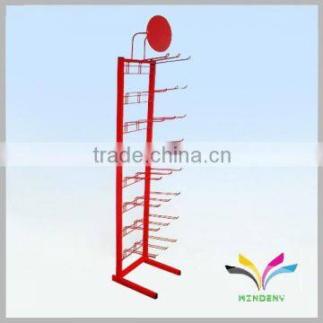 Hangzhou Yinjiang Top Quality metal supermarket hanging shelves with hooks