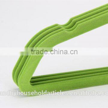 HM-003 70g Velvet Non Slip Suit Hanger With a Notch For Clothes Indoors Use 10pk Color Sleeve Quality Choice photo-5