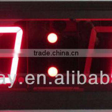 inRF remote High quality3"& 4&5"" led digital wall clock, office clock, shcool clock,amy clock,sports timer