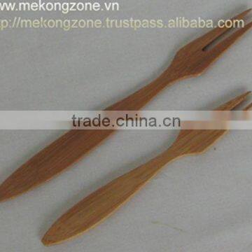 bamboo fruit fork