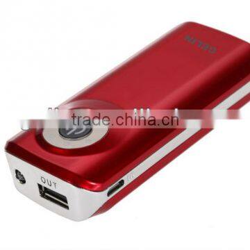 micro usb output portable travel charger power bank