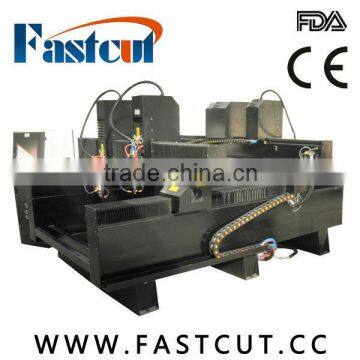 Square Linear Guideway Multi- Spindle CNC Router FASTCUT-1313B-4 photo-2