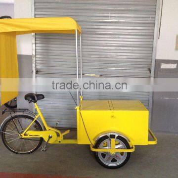 solar Ice cream freezer mini portable Ice cream tricycle freezer storage box Manufacture design ice cream free