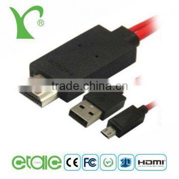 MHL Micro USB to HDMI Cable for Samsung Galaxy S3