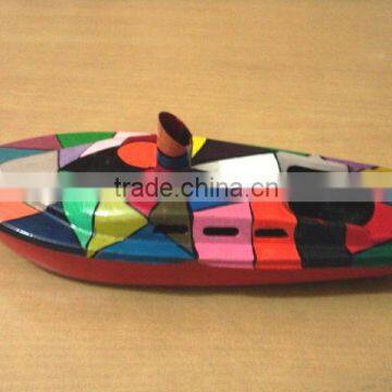 pop pop boats from india carnival painted