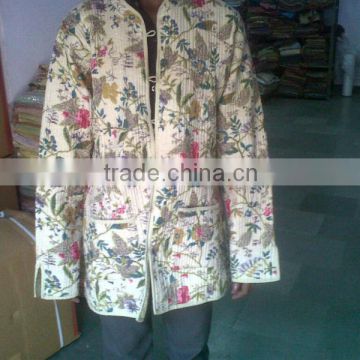 Best Deal Today !! New Paradise Print Kantha Work Jackets Coats~Source Directly from factory in INdia