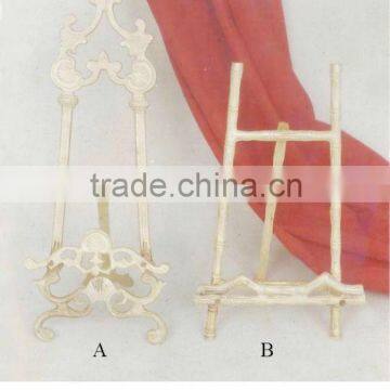 Wedding card display stand, silver easel stand, display stands