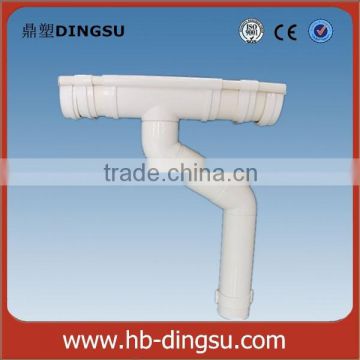 Plastic PVC rain trough