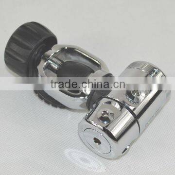 balance first stage regulator for scuba diving