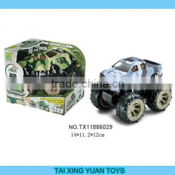 Camouflage Color 4-Wheel Friction Pick-up SUV Car Toy