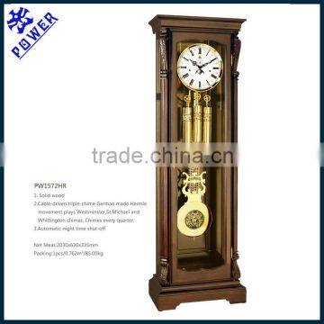 2014 New product for Grandfather Clock With German Hermle Mechanical Movement clock, Floor clocks