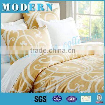 New bed sheets design/printed bamboo bedding set