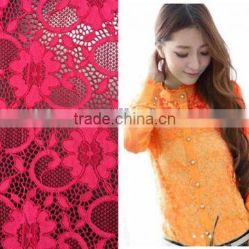 8802 elastic nylon lace fabric for garment