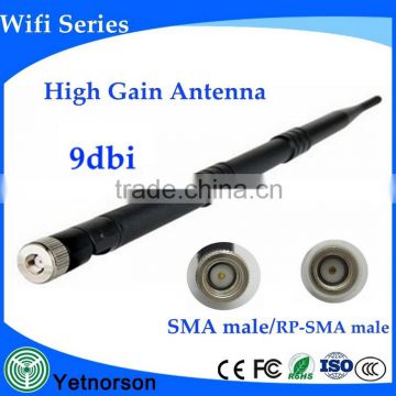 Perfession rubber duck antenna 9dbi high gain wifi antenna with RP-SMA connector