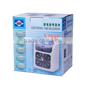 Cheap Time Recorder Machine for Staff's Attendance With Good Design S-960