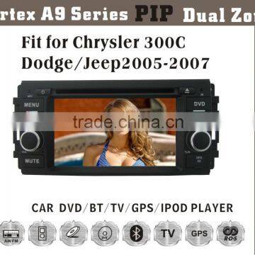 6.2" HD 1080P BT TV GPS IPOD Fit for Chrysler 300C/Jeep/dodge car dvd gps bluetooth