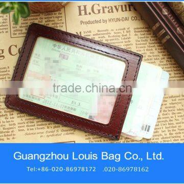 genuine leather card holder