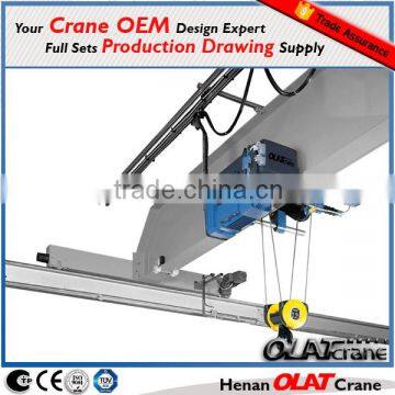 3D Design Drawing Customizable High Performance electric wire rope pulling hoist 10ton Used For EOT Cranes