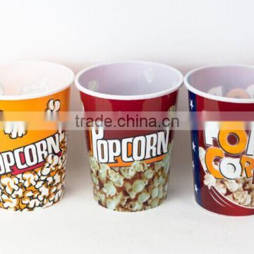 colorful Popcorn paper bowls/cups