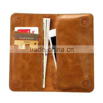 Simple Style 5.5 Inch Mobile Phone pu Leather Wallet photo-3