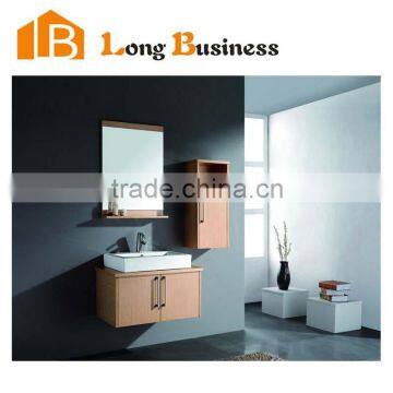 LB-JL2055 Modern Design Hanging Mirrored Melamine Cabinet Bathroom