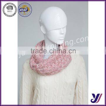 up to date scarf with foil orange winter infinity knit pashmina scarf Professional manufacturer(Can be customized)