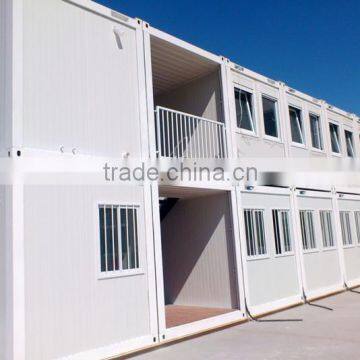 Factory sell Big space two-layer prefabricated house/container houses