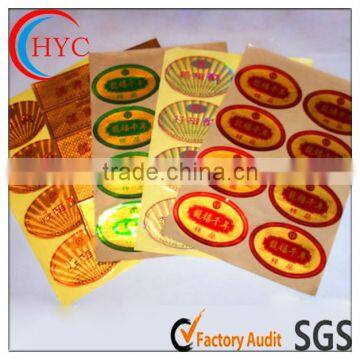 2013 Cheap pvc label sticker,sticker printing,number glitter sticker