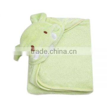 super soft hippo animal head plush baby wrap blanket