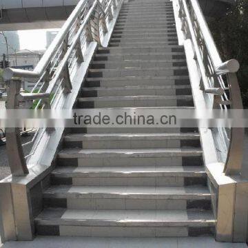 Stainless Steel Staircases Handrail Design for Outdoor